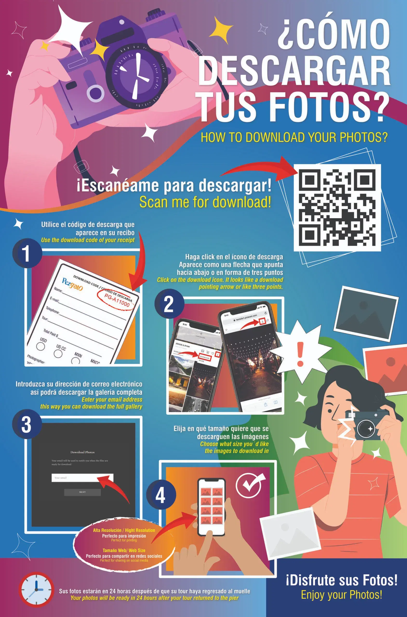 Download Photos Instructions