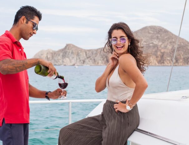 Jazz and Wine Sunset Cruise in Cabo